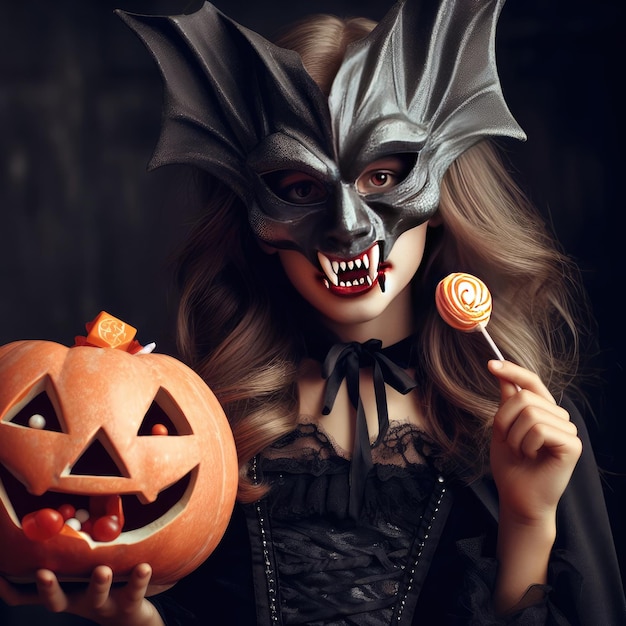 Halloween feest achtergrond voor sociale media post en banners