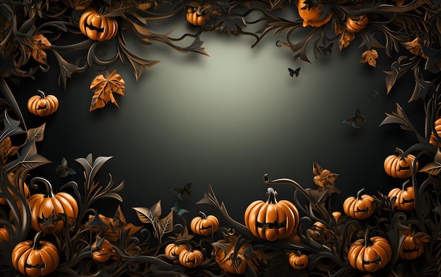 Halloween feest borer achtergrond
