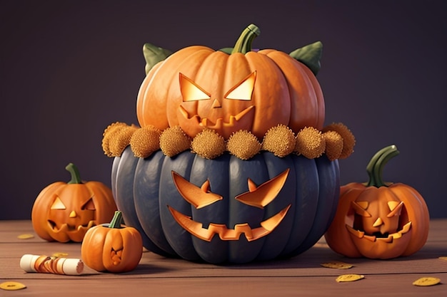 Premium AI Image | Halloween festival