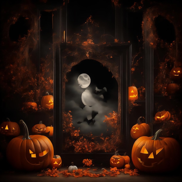 halloween frame ia