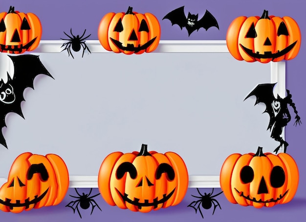 Halloween frame