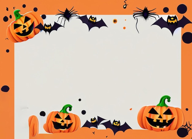 Halloween frame