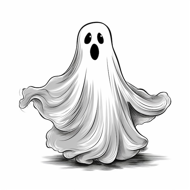 Photo halloween ghost costume design