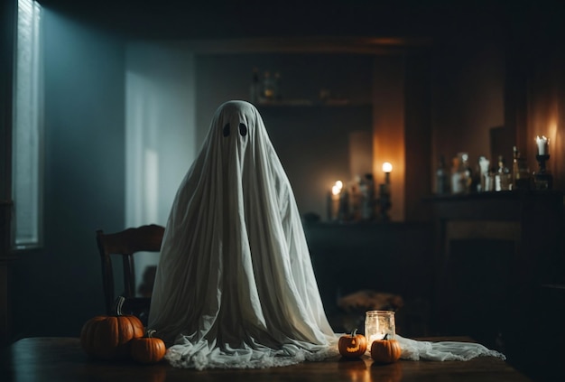 halloween ghost wallpaper background