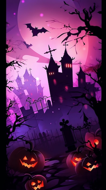 Halloween gradient background