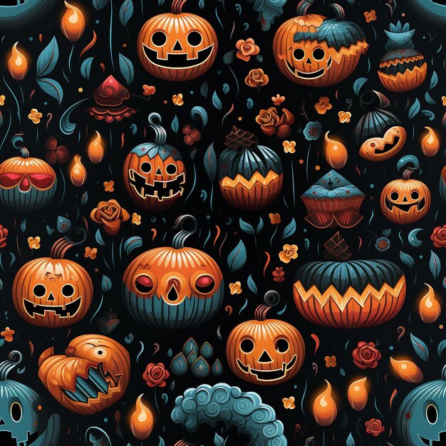 Halloween grafische achtergrond