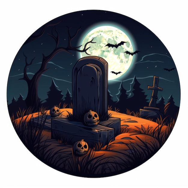 Halloween Grave Icon