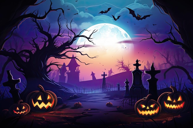 Halloween griezelige achtergrond