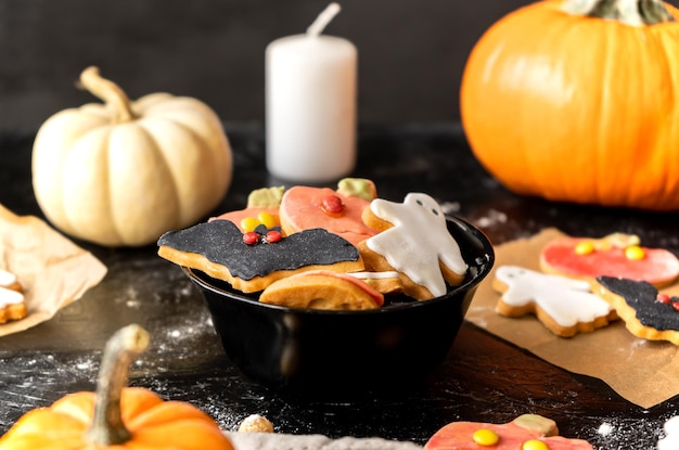 Halloween homemade cookies