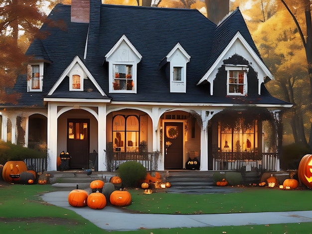 halloween hunting house