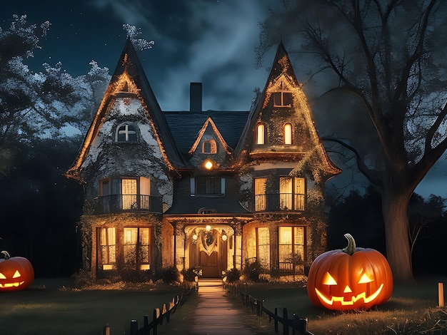 halloween hunting house