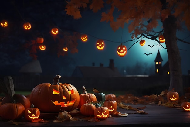 Halloween-illustratie Afbeelding Leonardo Ai