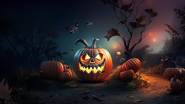 halloween illustratie om te bewerken