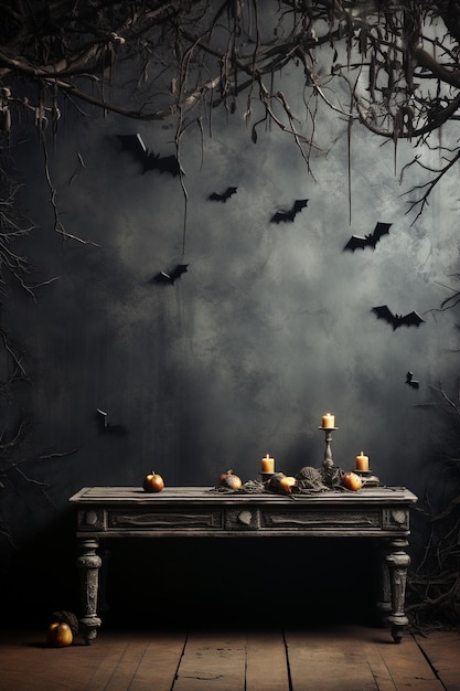 halloween illustratie vakantie pompoen herfst viering ontwerp donker oktober horror