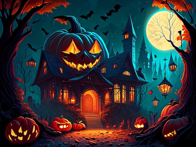 Halloween-illustratie