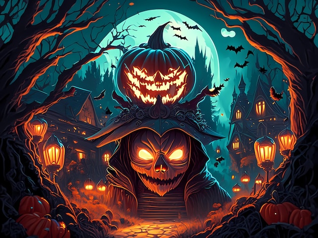 Halloween-illustratie