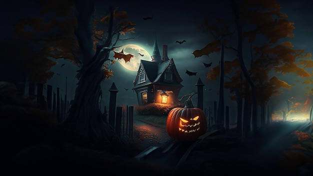 halloween illustration to edit