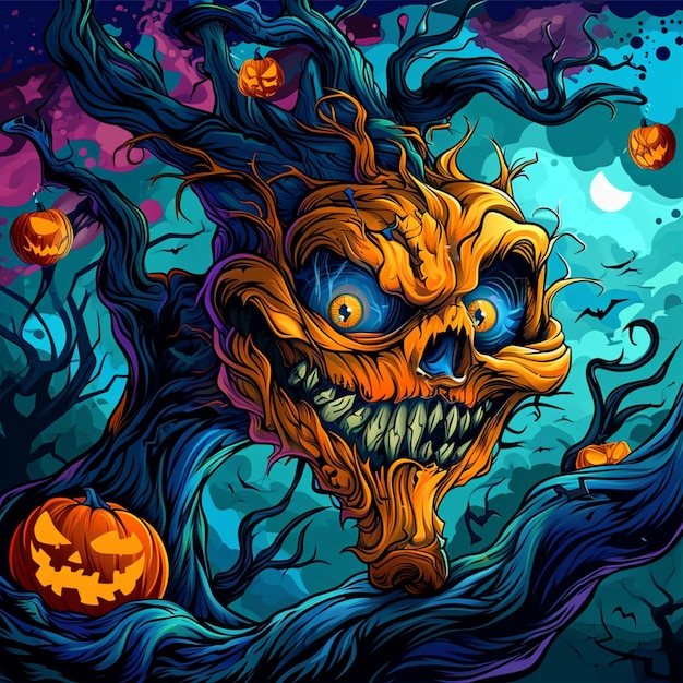 Halloween illustration