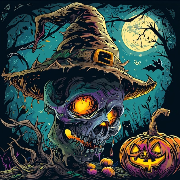 halloween illustration