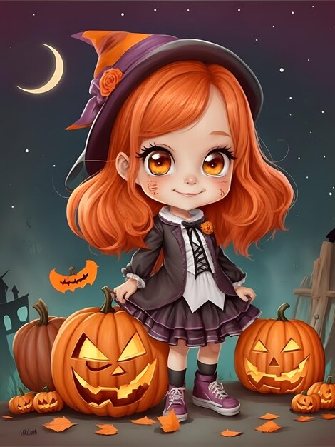 ハロウィンのイラスト