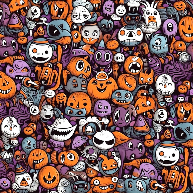 halloween inspired backdrop