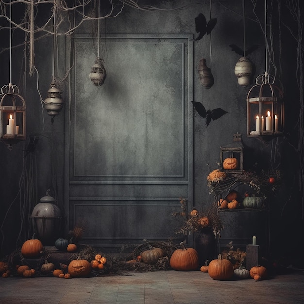 halloween inspired backdrop