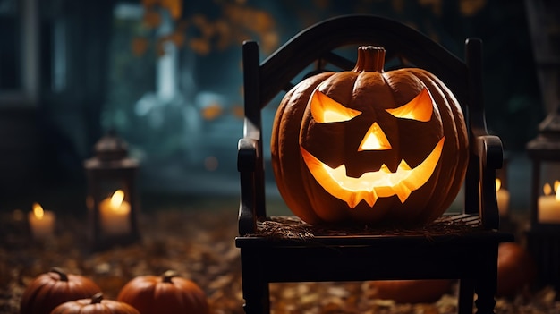 Halloween JackOLantern Pumpkin