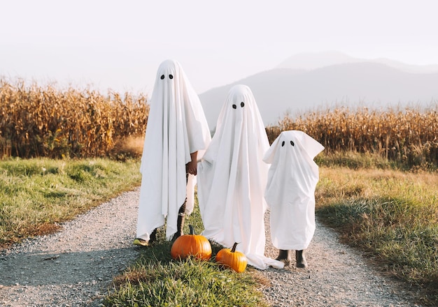 Halloween kids holidays concept