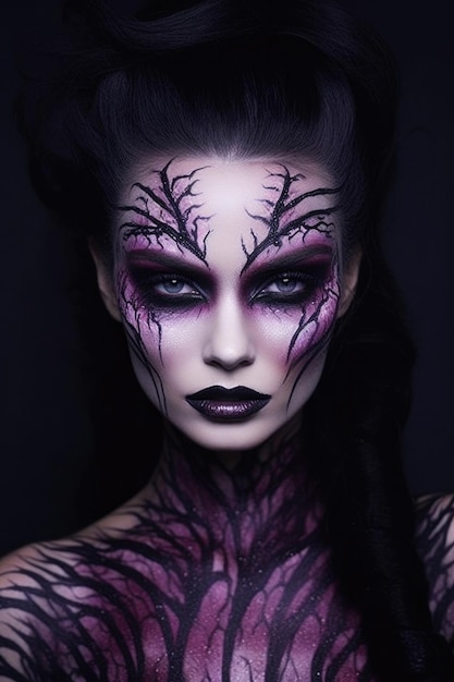 Halloween make-up