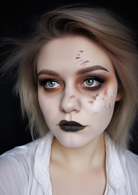 Halloween Makeup and Gothic Photoshoot