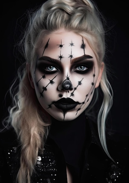 Halloween Makeup and Gothic Photoshoot