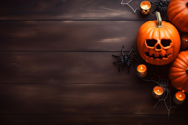 Foto mockup di sfondo di halloween