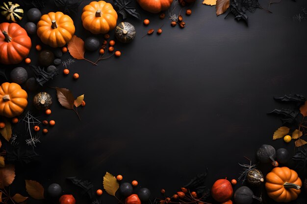 Foto mockup di sfondo di halloween