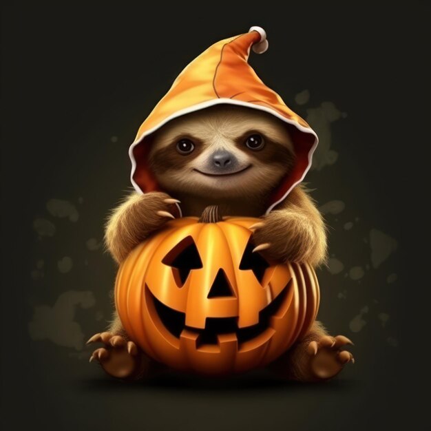 halloween night scary pumpkin poste wallpaper