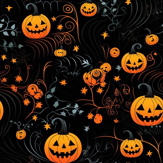 Halloween orange black theme