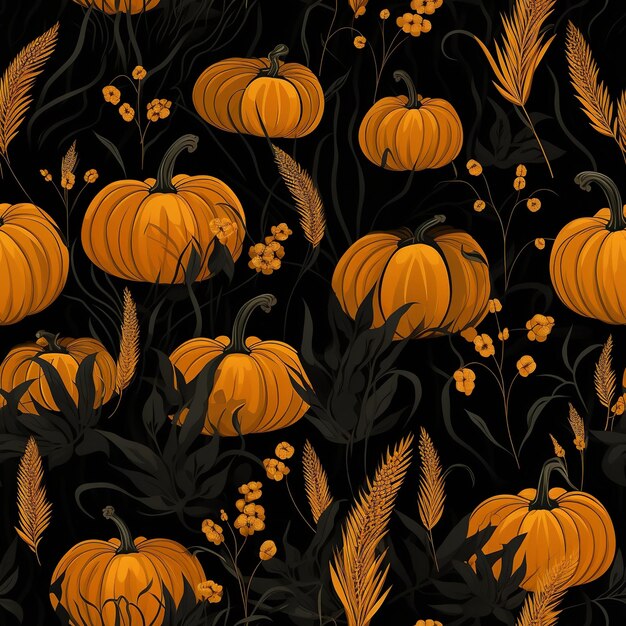 Photo halloween orange black theme