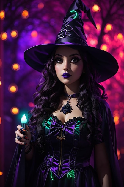 Halloween party beautifull girl costume