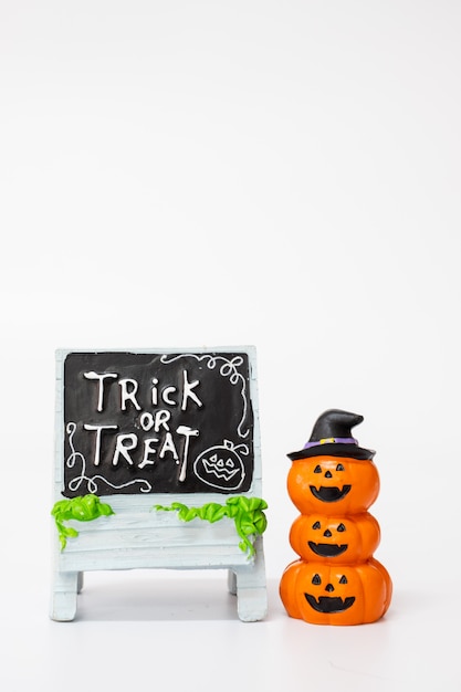 Halloween Party Props Decoratie op wit