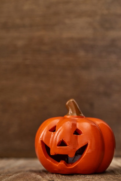 Halloween Party on wooden background