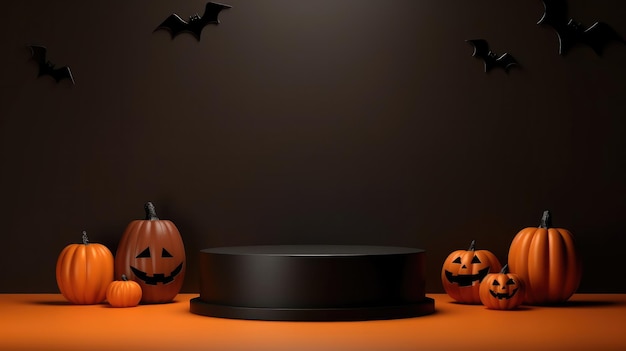 Halloween-podium