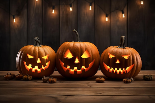 Halloween-pompoen achtergrondafbeelding