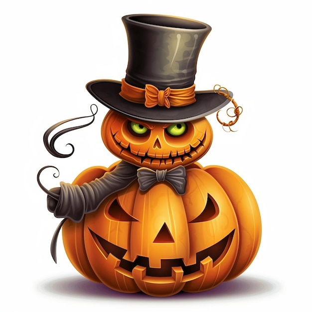 Halloween pompoen clipart