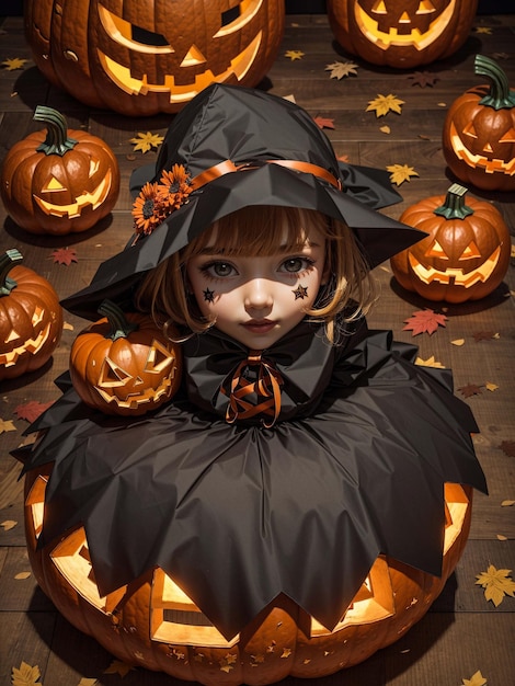 Halloween-pompoen