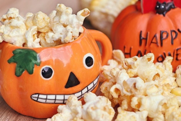 Halloween popcorn