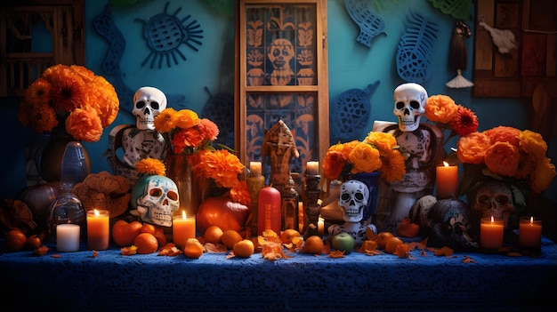 Halloween poster achtergrond ontwerp pompoen