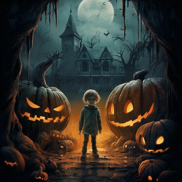 Photo halloween poster image