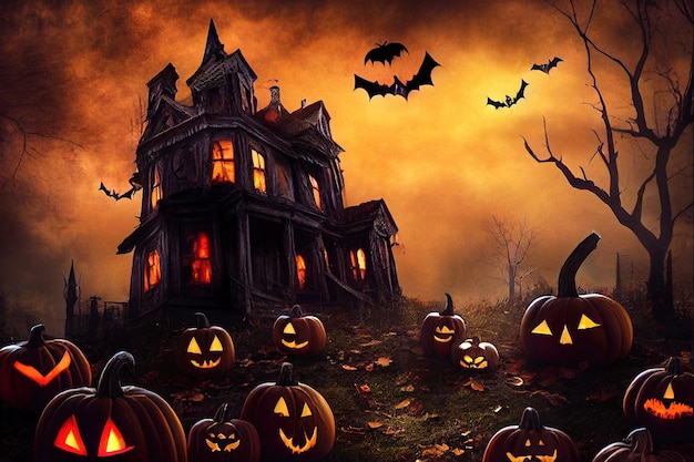 Halloween Pumpkin background