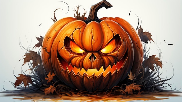 Halloween Pumpkin Background