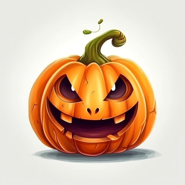 Halloween Pumpkin Card Background