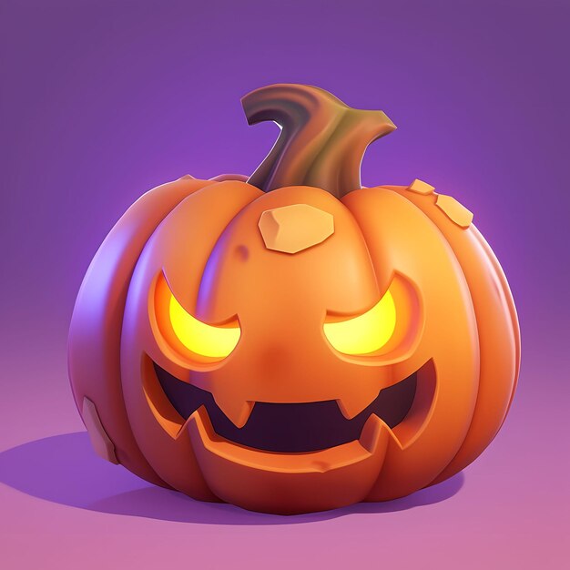 Halloween pumpkin jack o lantern